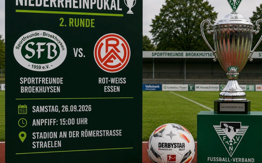 Niederrheinpokalkracher gegen Rot-Weiß Essen